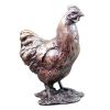 Chicken Bronze Miniature Figure