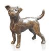 Jack Russell Bronze Miniature Wildlife Figure