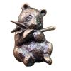 Panda Bronze Miniature Wildlife Figure